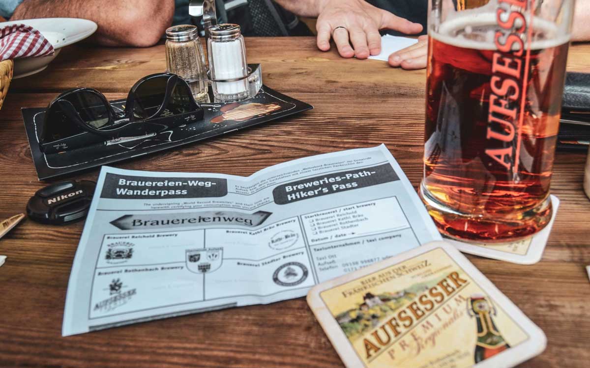 Die besten Tipps für eine Bierwanderung in der Fränkischen Schweiz. Foto: Alexandra Baier