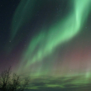 Polarlichter in Franken zu sehen. Symbolbild: pixabay