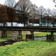 Über den Roten Main soll im Jahr 2022 eine neue Stahlbrücke gebaut werden. Bild: Jürgen Lenkeit