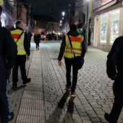 Am Wochenende wurden in Bayreuth die Corona-Regeln kontrolliert. Archivfoto: Polizei Bayreuth