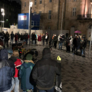 Gegendemo in Bayreuth abgesagt: Ab 31. Januar 2022 wird nicht mehr vor dem Markgräflichen Opernhaus demonstriert. Archivbild: Michael Kind