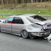 Auf der A9 bei Bayreuth gab es am Freitag, 15. April 2022, einen schweren Verkehrsunfall. Foto: Verkehrspolizeiinspektion Bayreuth