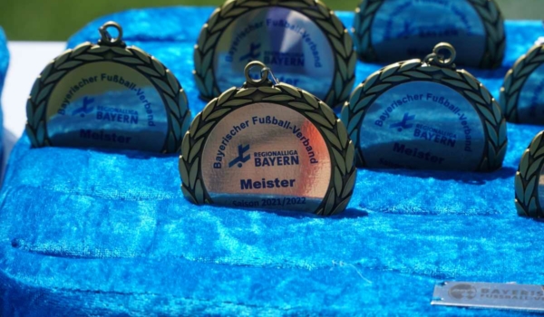 Die SpVgg Bayreuth ist Regionalliga-Meister. Bild: Michael Kind