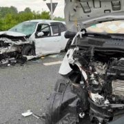 Im Landkreis Tirschenreuth gab es einen Zusammenstoß. Vier Menschen wurden verletzt. Bild: NEWS5/Wellenhöfer