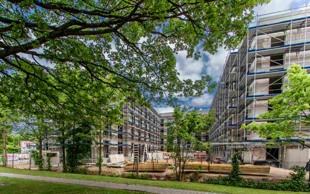 hugo49 in Bayreuth: Hugo Komfort als Bestandteil des Stadtquartiers für altersgerechtes Wohnen, liegt laut des verantwortlichen Projektentwicklers mit Bau und Finanzen voll im Plan. Bild: Architekturbüro Ellmer & Ellmer GmbH